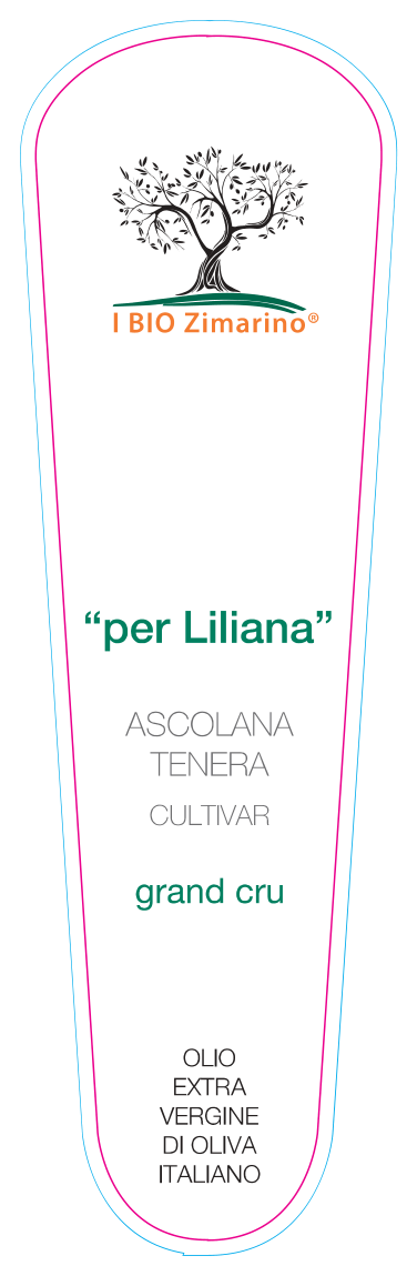 Etichetta originale Per Liliana